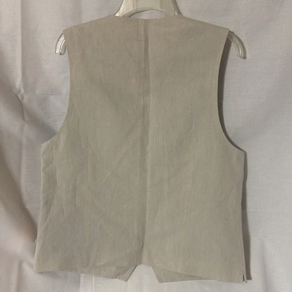 Lot Of 3 Joseph AbboudVests Linen Blend Wool Blend Merino Wool Sweater SMALL